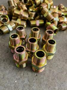 Wholesale Customized Thread Adapter / Hydraulic Hose Fittings Hydraulic Hose Ferrule Fittings Equal Shape from china suppliers