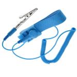 Electrician IC PLCC Cordless Anti Static Wrist Strap Clip Discharge Cable Band