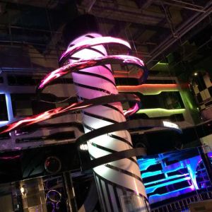 Wholesale High Contrast LED Transparent Film Screen Modular Assembling With Wide Viewing Angle from china suppliers