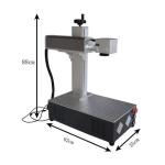 20W 30W Mini Mopa Fiber Laser Marking Machine Jewelry Laser Cutting Engraving
