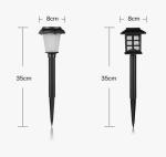 2V 40MA 0.02w Waterproof LED Solar Garden Lights