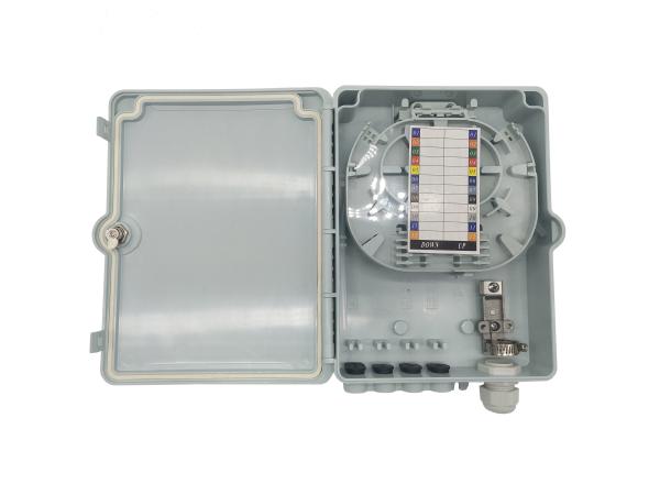 Indoor 8 SC / LC duplex Fiber Optic Distribution Box 1in 8out Fiber Optic