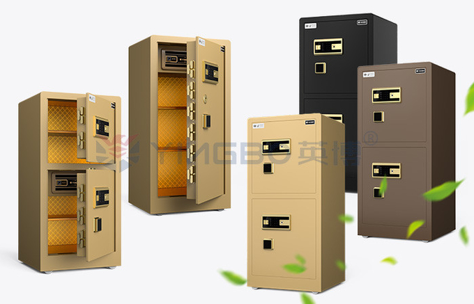 Digital Fingerprint Lock Large Safe Box For Security Gold High End Home Safes