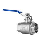 Female Connection SS304 DN65 Stainless Steel Pipe Fitting Manual Control Ball