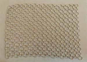Wholesale 1.0mm Diameter Ring Brass Woven Wire Mesh Metal Restaurant Decorative Flame Retardant from china suppliers