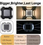 Bule/Cold White Solar Led Light Powered by 1.2V/600MAH Ni-Mh Battery