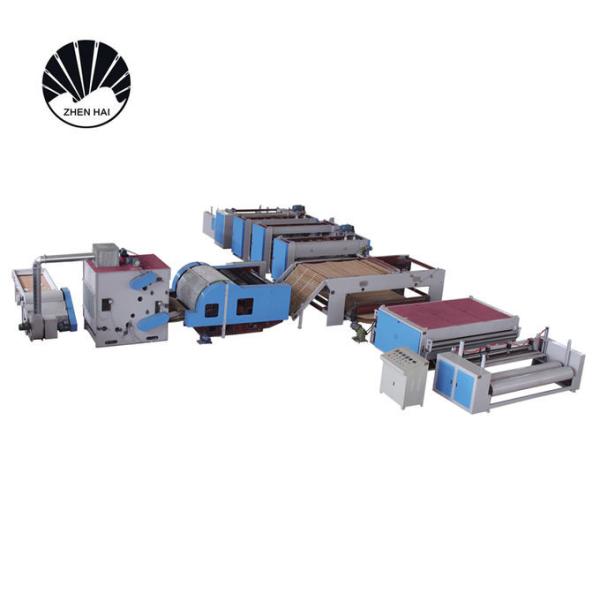 Quality Pet Polyester Fiber Dacron Sintepon Production Line Machine Sewing Wadding for sale