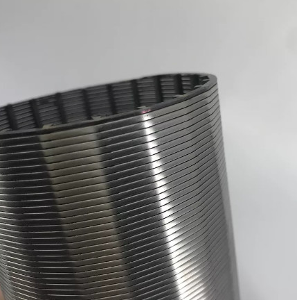 304 316 Stainless Steel Easy Installation Wedge Vibrating Mesh Filter Element