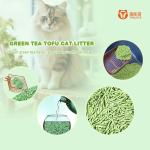 ODM Tofu Cat Litter No Dust Green Tea No Smell Cat Litter Custom