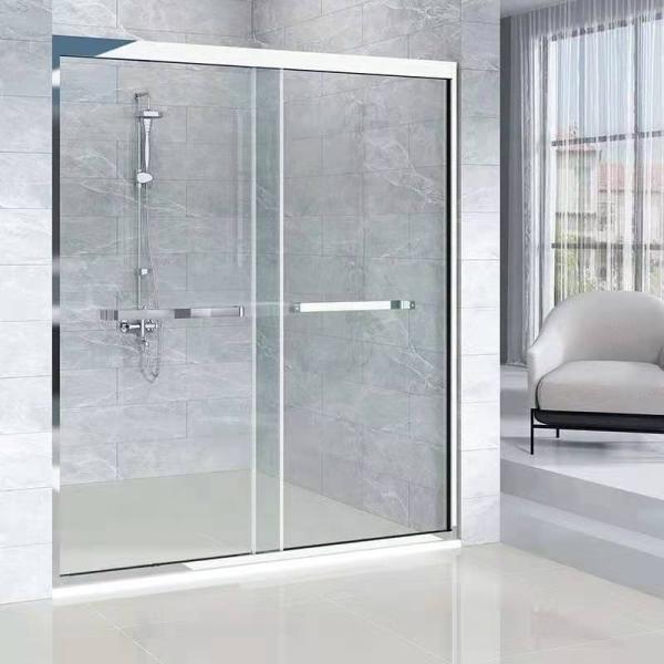 3mm-12mm Thickness Hotel Sliding Frameless Tempered Glass Shower Doors with