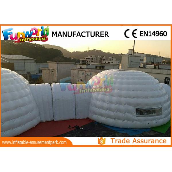 Customized Air Sealed Inflatable Party Tent , Airtight Igloo Dome Tent