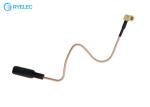 Female Aux 3.5mm AUX Audio Stereo Jack To Right Angle SMB Female Connector Cable