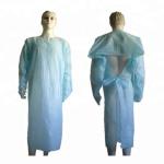 Plastic Surgical Cpe Disposable Protective Gowns With Sleeves