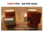 AIR VENT HEAD-AIR VENT CAP MODEL-53ON-100A CAST IRON FLANGE CONNECTION