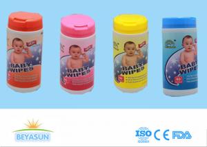 Wholesale Wet Tissue Antibacterial Hand Sanitizer Wipes Newborn Baby Wipes With Pop Top Container from china suppliers