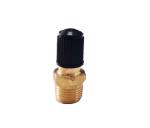 1/4" NPT MPT Brass Air Compressor Tank Fill Valve For Car Wheel Tires