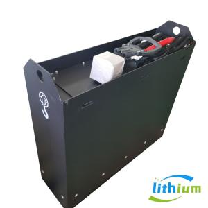 Wholesale 25.6V Lithium Ion Forklift Battery 202Ah Black Electric Forklift Battery from china suppliers