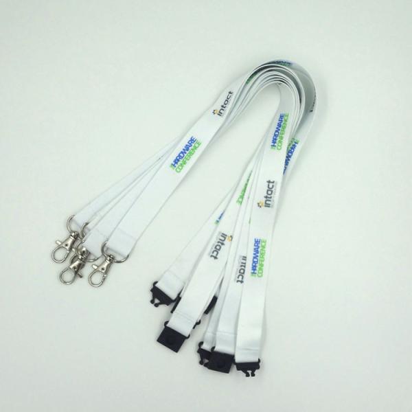 Heat Transferred Screen Printed Dye Sublimated Lanyards For Sports Competition