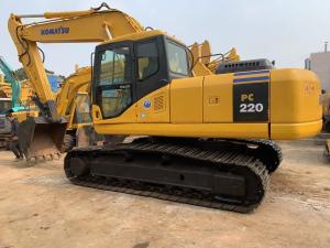 Wholesale Crawler Type Used Hydraulic Excavator Komatsu PC220 22 Ton from china suppliers