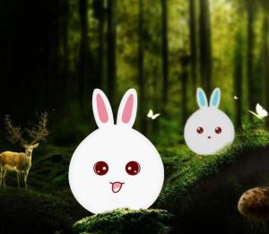 Wholesale Custom 120mm Rabbit Night Light Silicone Household Items from china suppliers