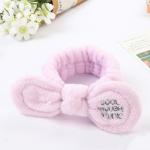 Adjustable Elastic Hair Band Ties Facial Makeup Headbands Facial Cosmetic Bow