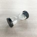Black Cap Small Hourglass Timer 30 Minutes Color Customized for Timing
