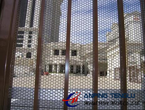 8mm To 50mm Hole Hexagonal Perforated Metal 0.5mm to 3.0mm