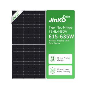 Wholesale Jinko Solar Panel 560 570 580 590 Watt N Type 72HL4-BDV with Anti-Reflection Coating from china suppliers