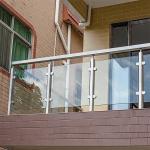 High Strength Tempered Laminated Glass Railing Panels for Safe and Stylish