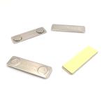 Steel Plate N35 Neodymium Magnetic Name Badge 45x13x6mm