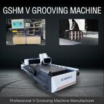 Anti Skateboard Horizontal V Cutting Machine V Groover Machine For Ornament