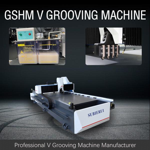Anti Skateboard Horizontal V Cutting Machine V Groover Machine For Ornament