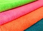 Yellow Polyester Microfiber Fabricin Roll For Cleaning Product , Anti-Static