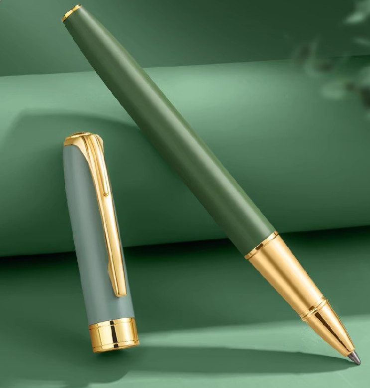 Metal Neutral pen ballpoint pen, high-end business signature pen with custom logo office pen with gift box student pen