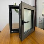 Water proof Heat Insulation Aluminum Tilt And Turn Windows With Mosquito net