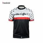 Customized Logo Printing Men's Short Sleeve Cycling Jersey for Wholesales OEM