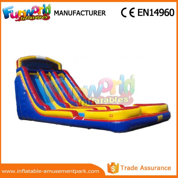 Volcano Giant Dual Slide Inflatable Slip And Slide 0.55mm PVC Tarpaulin