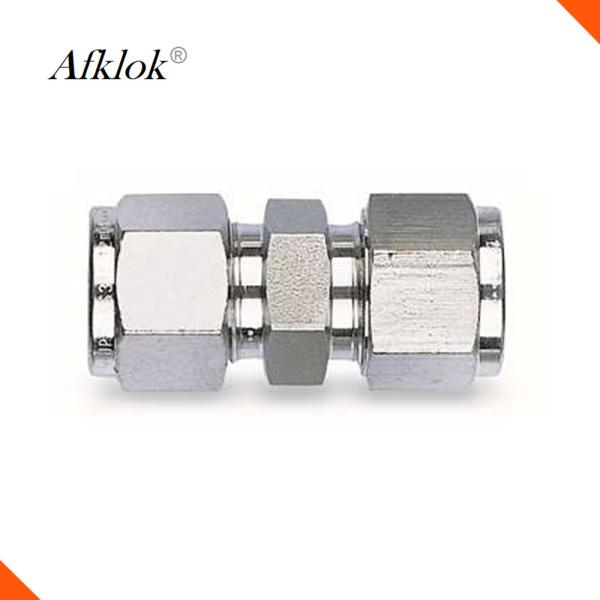 1/4" 3/8" 1/2" Stainless Steel Tube Fittings 6mm 8mm 10mm Straight Union