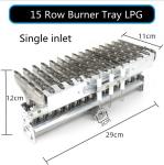 8 Row Single Row Single Intake Burner