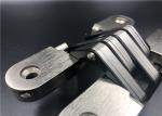 Satin Nickel Nylon SOSS Medium Duty Concealed Hinges / Concealed Door Hinges