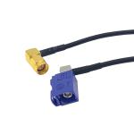 SMA GPS Power Battery Cable 2M 5M Fakra C Male Right Angle Y Type Splitter