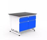 Gooseneck Design School Laboratory Furniture Dental Laboratory Workstation Side