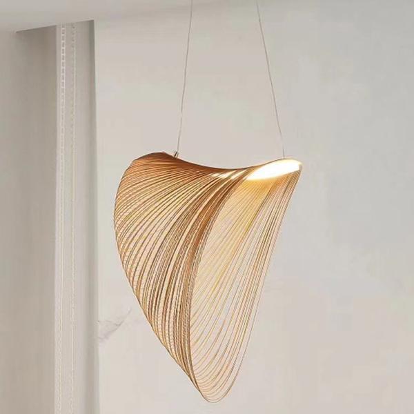 Nordic Simple Shaped Bird'S Nest Pendant Light For Living Room Dining Room