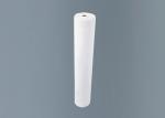 Anti Oil Disposable Paper Bed Sheets Headrest Paper White Color 40gsm Thick