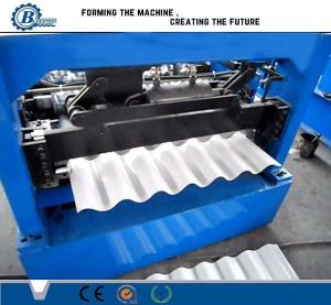 Wholesale 0.3-0.8mm Thickness Corrugated Roll Forming Machine For Wall And Roof Use from china suppliers