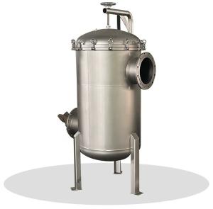 Wholesale 25 Micron Liquid Filtration Stainless Steel Bag Filter Housing 62KG Weight for Automotive Manufacturing from china suppliers