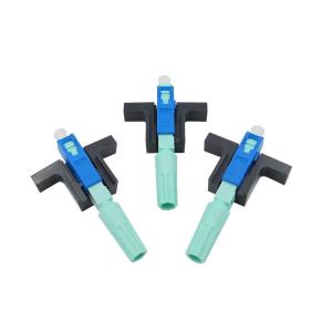 Wholesale ISO9001 SC UPC Fiber Optic Fast Connectors For FTTH 0.9/2.0/3.0mm Fiber Cable from china suppliers