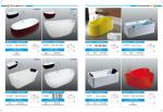 Polished Finish Modern Bathroom Bathtub Designer Freestanding Bath 600mm 580mm