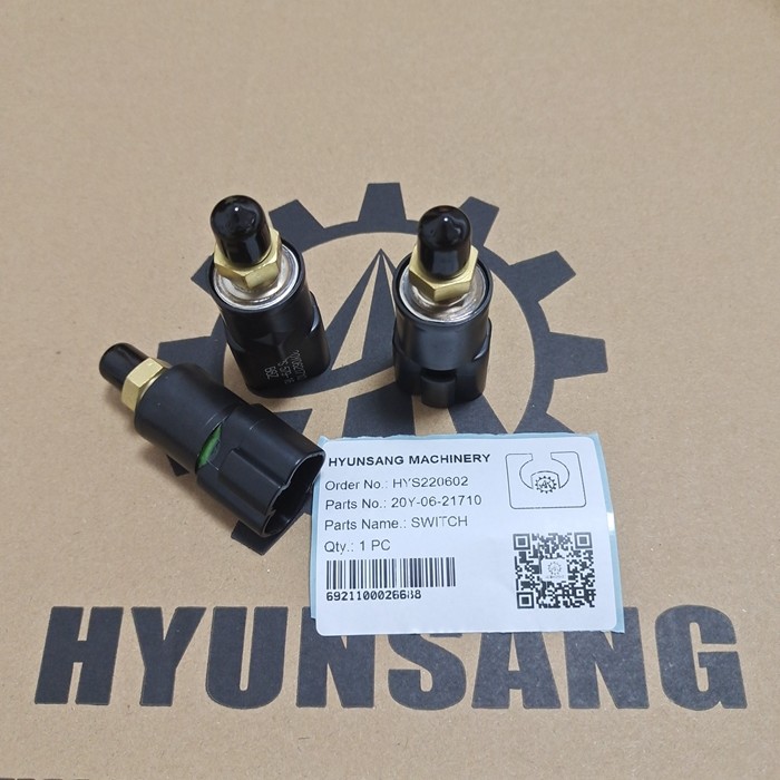 Switch Excavator Electrical Parts 20Y-06-21710 20Y0621710 For PC200-6 PC-6 6D95