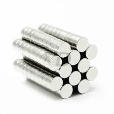 Wholesale N35 D6x3mm Zn Plating Disc Magnet Customized Small Cycinder Neodymium Magnet from china suppliers